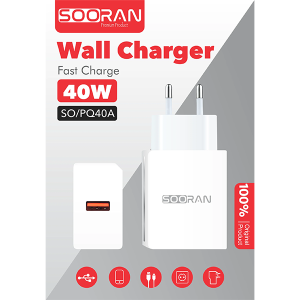 شارژر دیواری 40 وات مدل SO/PQ40A