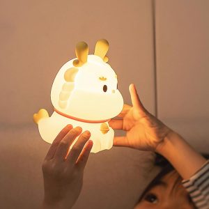 چراغ خواب کودک طرح اژدها | LED قابل حمل و طراحی فانتزی