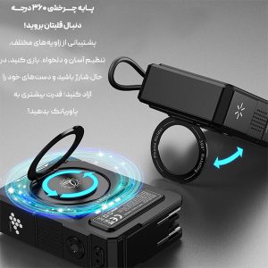 پاوربانک سوران 10000mAh | مدل : SO-PO-M7 pro | همراه با شارژر بی سیم 
