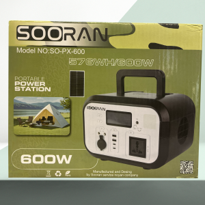 پاور استیشن 600 وات LiFePO4 با ظرفیت 576W
