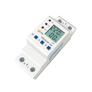 کنتور DIN-ریل DDS238-VAP | جریان 63A و 80A، ولتاژ 110V-230V، ولت‌متر و اندازه‌گیری kWh